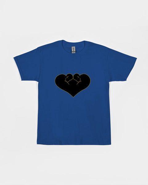 2 Hearts One Love Heavy Cotton Youth T-Shirt | Gildan