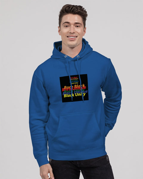 B-U Black Unique Unisex Premium Pullover Hoodie | Lane Seven