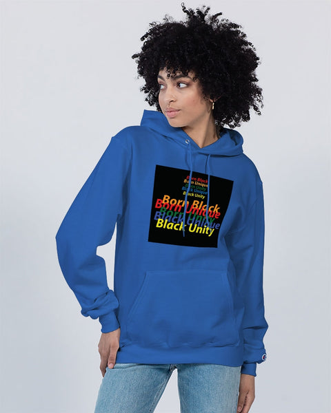 B-U Black Unique Unisex Hoodie | Champion