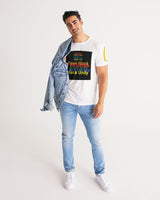 B-U BE UNIQUE Men's All-Over Print Tee