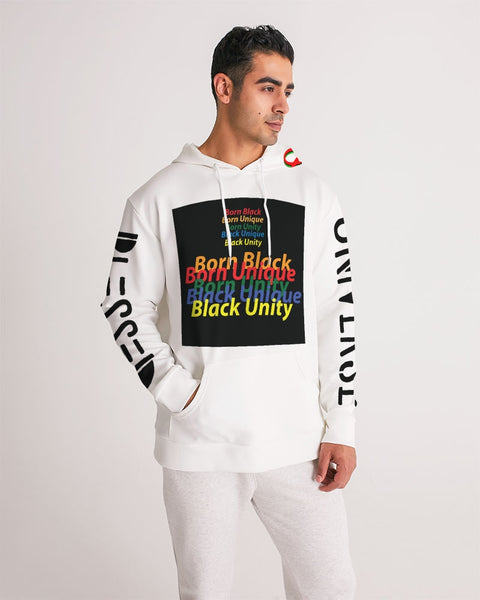 B-U Black Unique Men's All-Over Print Hoodie