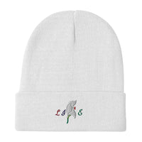 Life Embroidered Beanie Hats