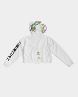 B-U BE UNIQUE Women's Cropped Windbreaker Women