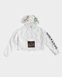 B-U BE UNIQUE Women's Cropped Windbreaker Women