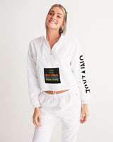 B-U BE UNIQUE Women's Cropped Windbreaker Women