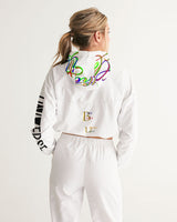 B-U BE UNIQUE Women's Cropped Windbreaker Women